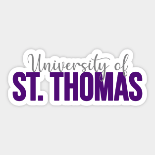 University of St. Thomas Sticker